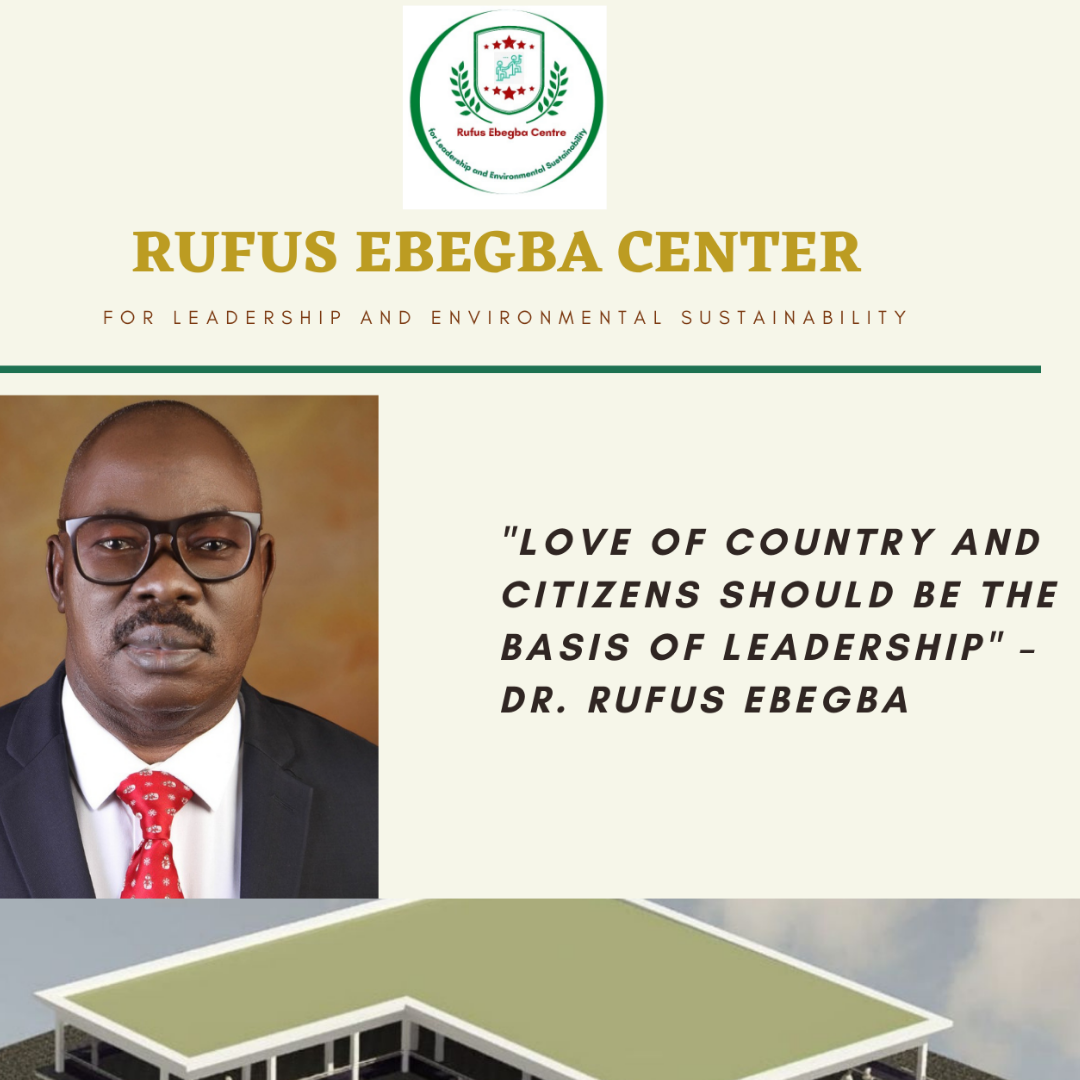 RUFUS EBEGBA CENTER BULLETIN