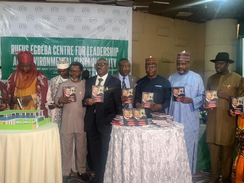 UNVEILING OF THE RUFUS EBEGBA CENTRE FOR LEADERSHIP AND ENVIRONMENTAL SUSTAINABILITY AND BOOK: Development Drive and Strategies (Solution Approach)